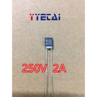 Yyt 50 CÁI Nhiệt độ của cầu chì trong quạt điện, cầu chì, cầu chì nhiệt độ, cầu chì nhiệt, 2A135 độ