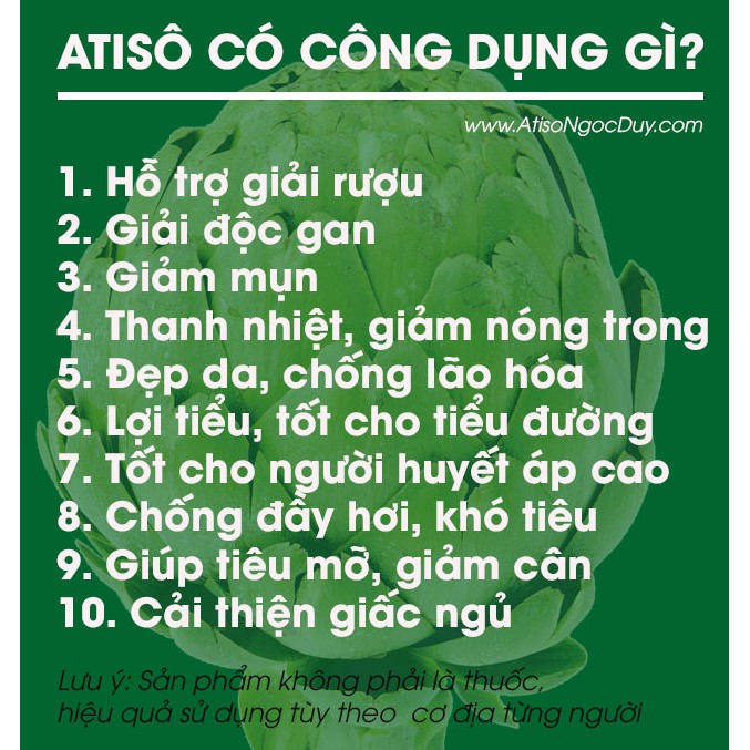 [TỰ CHỌN ĐỦ VỊ] Cao Nước Atiso Ngọc Duy Hộp 10 Ống Actiso Đà Lạt Có Đường, Không Đường, Kết Hợp Thảo Mộc