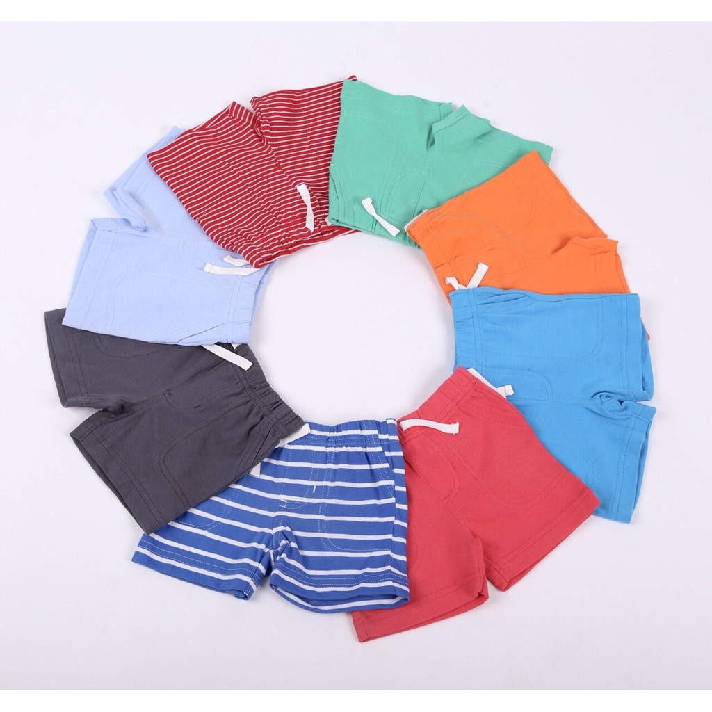 Quần sóc thun bé trai,bé gái Carter xuất xịn(còn size 4-7 kg)