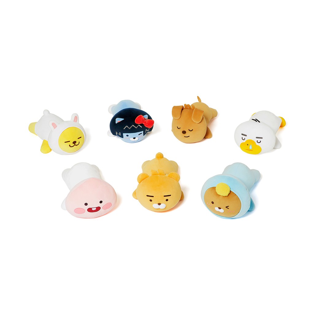 Gối Ôm Little Tube Kakao Friends - Màu Trắng