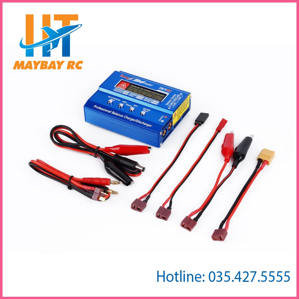 Combo Sạc iMAX B6 Mini Charger SKYRC + Adapter