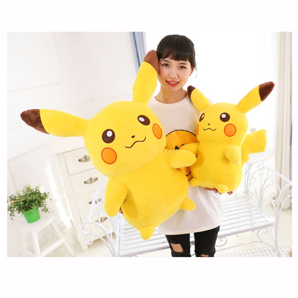 Pikachu nhồi bông mềm mại cỡ lớn 35/45/65cm chất lượng cao