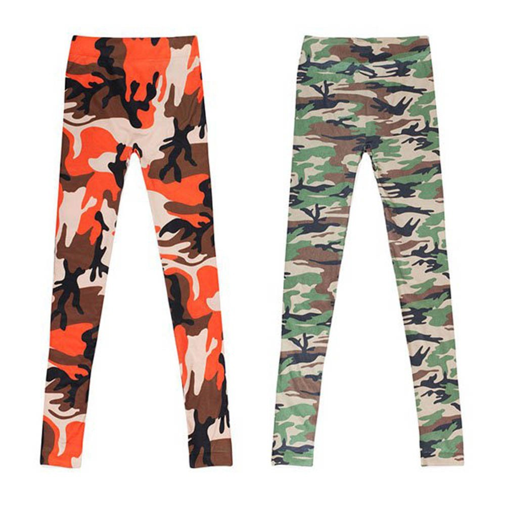 Quần legging họa tiết rằn ri cá tính trẻ trung cho nữ | BigBuy360 - bigbuy360.vn