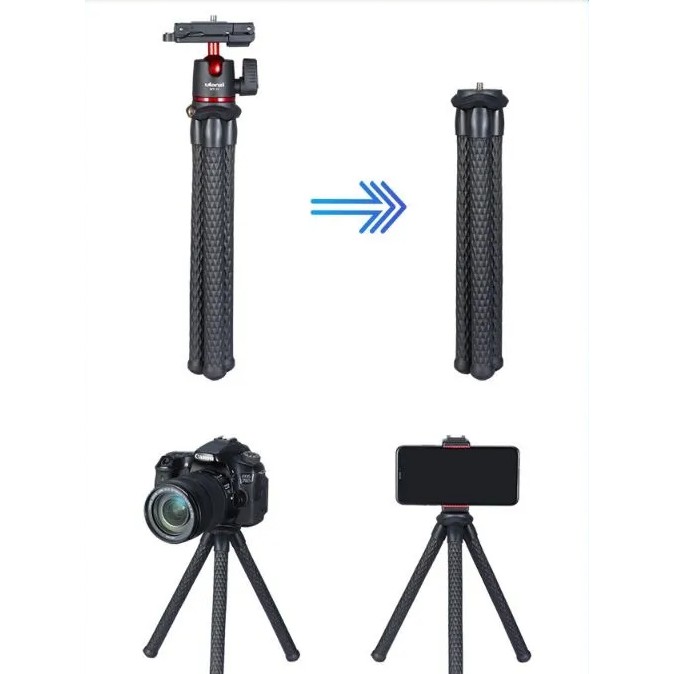 Tripod bạch tuộc Ulanzi MT-11 hỗ trợ quay phim chụp ảnh chuyên nghiệp