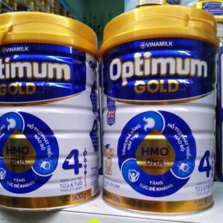 Sữa bột optimum gold 4 lon 900g