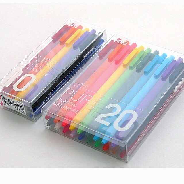 Bút Gel Xiaomi Kaco pure Green- Bộ 10 cây & Bộ 20 cây