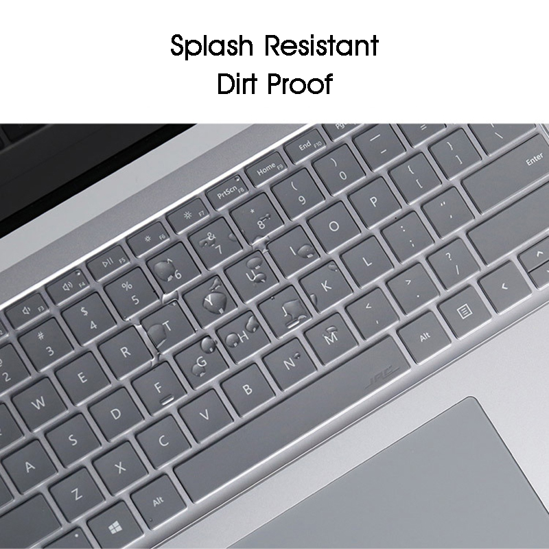 bảo vệ bàn phím TPU Surface Pro 7,6,5,4 Surface Go,2 Surface Laptop, trong suốt siêu mỏng