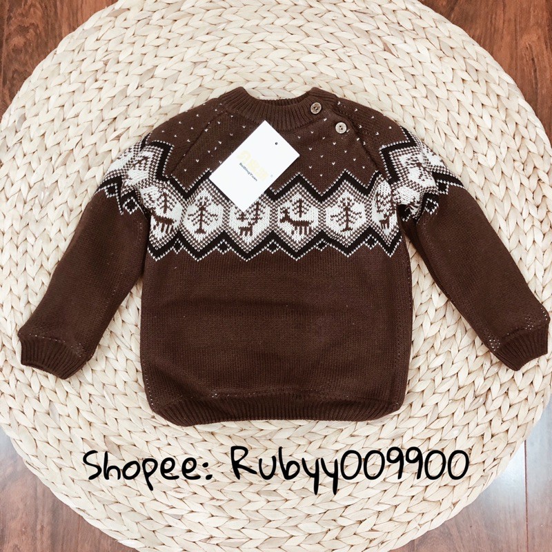 Áo len lót lông bé trai bé gái