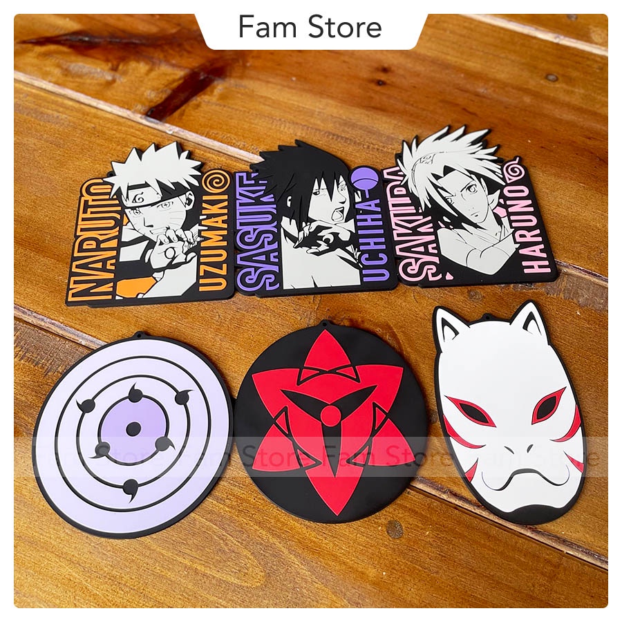 Bộ sưu tập lót ly Naruto Shippuden Shinobi Bonds