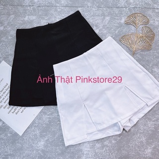 Chân Váy Chữ A Cạp Lưng Cao Xẻ Tà 2 Bên thoitrangteen00
