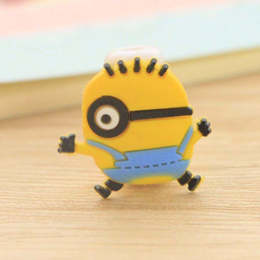 Kẹp Giữ Bảo Vệ Dây Cáp Sạc USB Hình Mèo Stitch Nhiều Màu Sắc