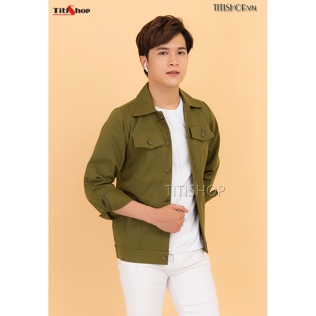 Áo khoác Kaki Titishop AKN528