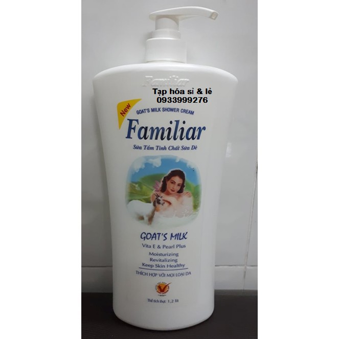 Sữa tắm tinh chất sữa dê Familiar 1l | BigBuy360 - bigbuy360.vn