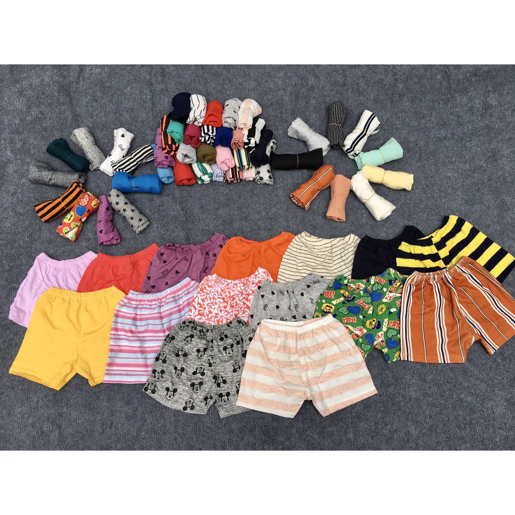 SIÊU RẺ: SET 5 Quần chục đùi cho bé trai bé gái - QCR