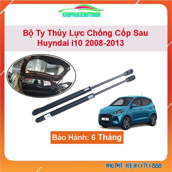 Ty cốp Hyundai i10 2008-2009-2010-2011-2012-2013 thanh thủy lực hỗ trợ mở cốp tự động