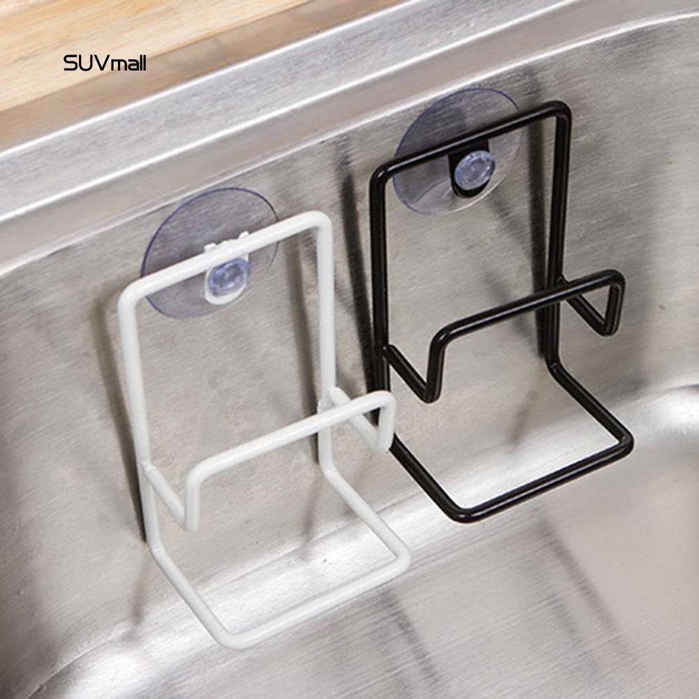 Giá Đỡ Để Bọt Biển Rửa Chén Có Giác Hút Gắn Bồn Rửa