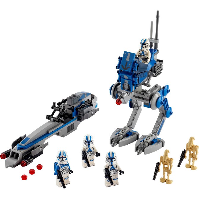 Lego Star Wars 75280 - 501st Legion Clone Troopers - Bộ xếp hình Lego Binh đoàn 501st