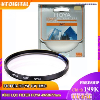 Mua Kính Lọc Filter Hoya 49mm 58mm 77mm Chống UV HMC