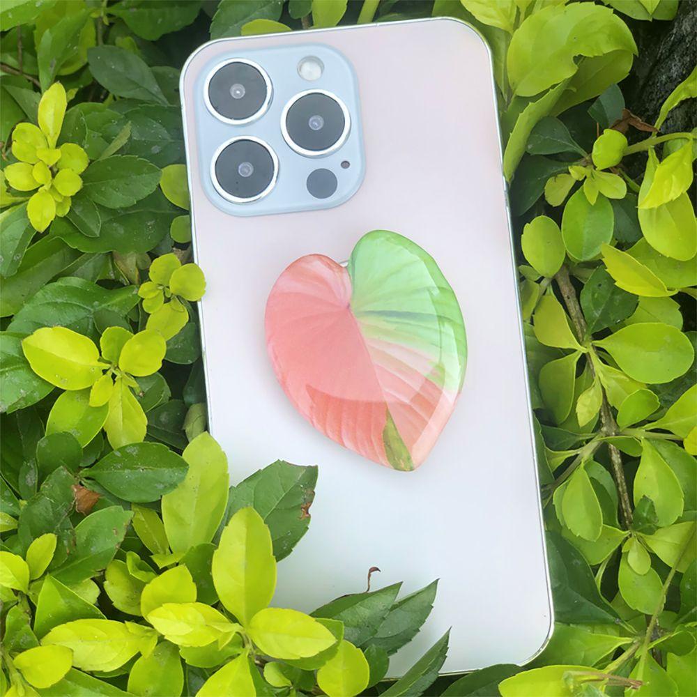 Giá Đỡ Điện Thoại Di Động Cầm Tay Trọng Lượng Nhẹ Hình Chiếc Lá Có Túi Khí Ổn Định Thông Dụng