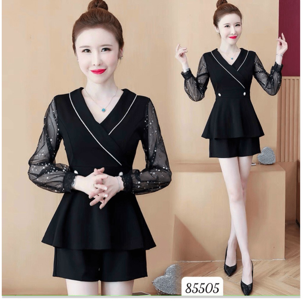 SET JUM NỮ CỔ VEST SANG CHẢNH TÔN DÁNG CHO CÁC NÀNG