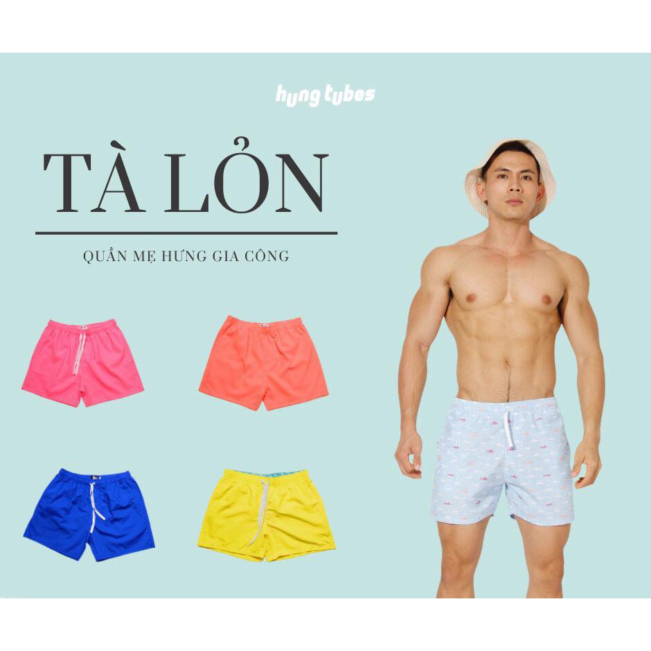 Quần đi biển thể thao nam Hungtubes.