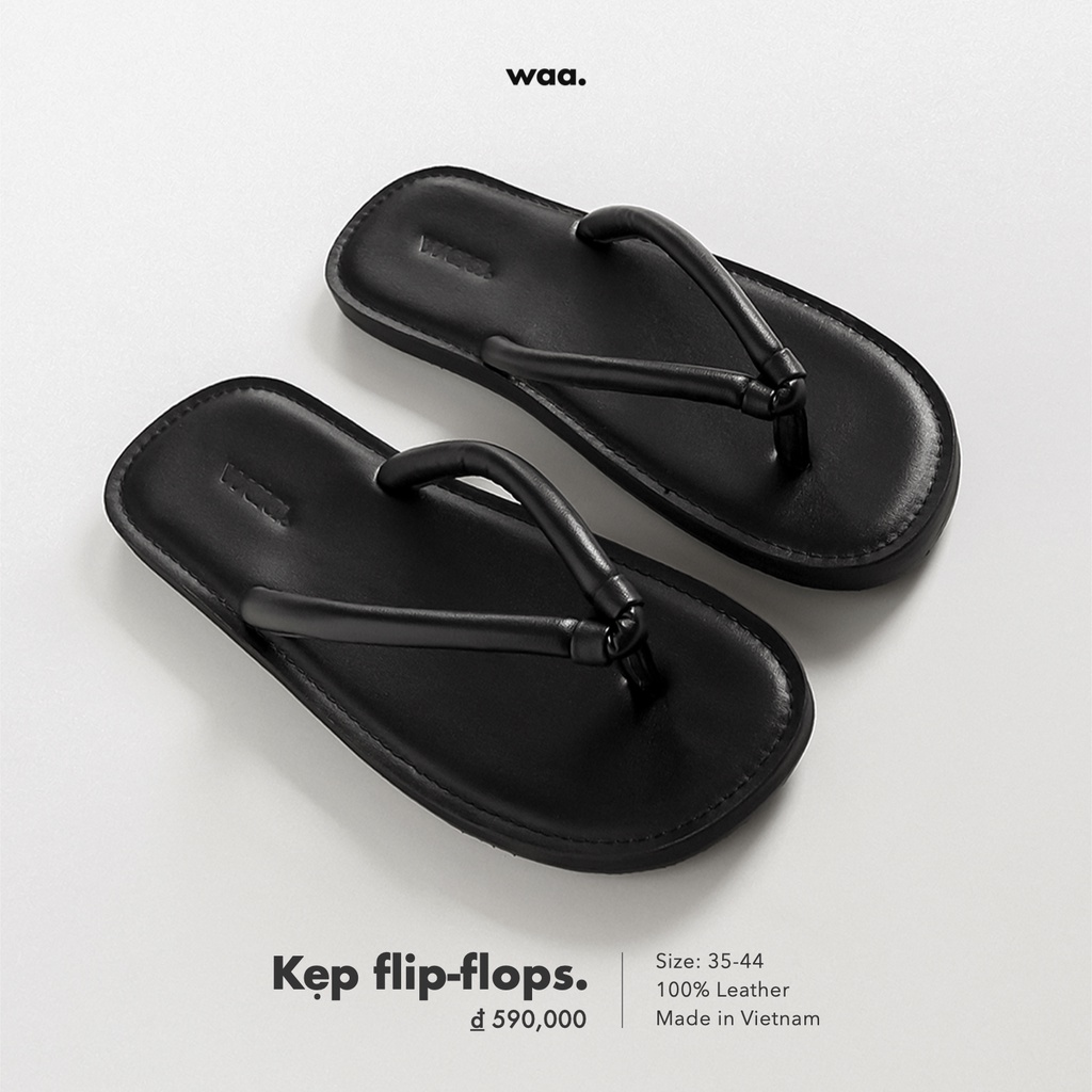 Dép Xỏ Ngón Unisex Waa. - KẸP FLIP-FLOPS