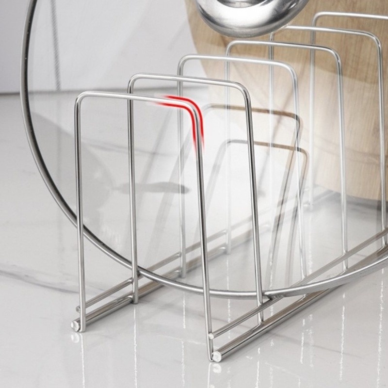 Giá Đỡ Chén Dĩa Bằng Thép Không Gỉ Tiện Dụng Cho Nhà Bếp