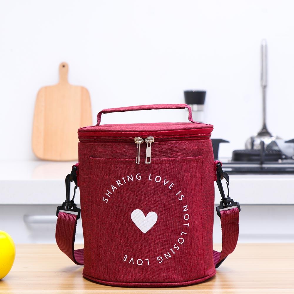 Túi Tote Giữ Nhiệt Đựng Hộp Cơm Trưa Thời Trang
