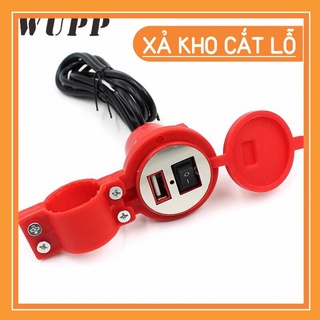 Sạc Điện Thoại Gắn Xe Máy 2.1A Trang Nhã