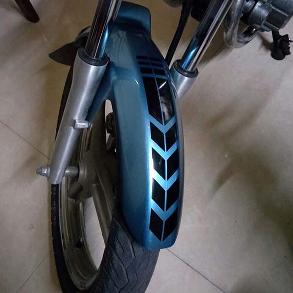 Miếng Dán Phản Quang Hình Mũi Tên Dán Trang Trí Xe Mô Tô, Xe Máy