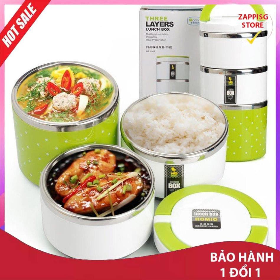 ✔️ hộp cơm giữ nhiệt,Hộp cơm 3 tầng  - Bảo hành 1 đổi 1