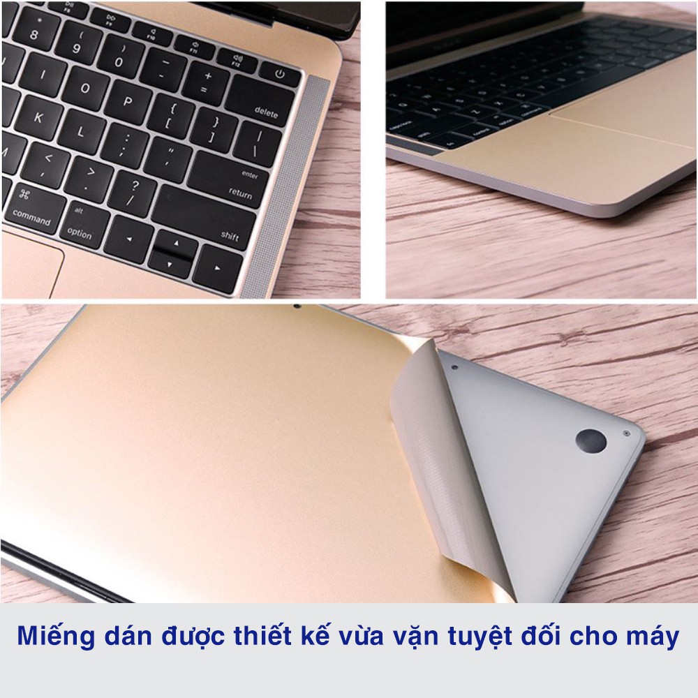 Dán Macbook Air 2020 bảo vệ toàn diện - Dán lưng, dán đáy và dán mặt trong Macbook Air 2020/ Macbook Air M1 | BigBuy360 - bigbuy360.vn