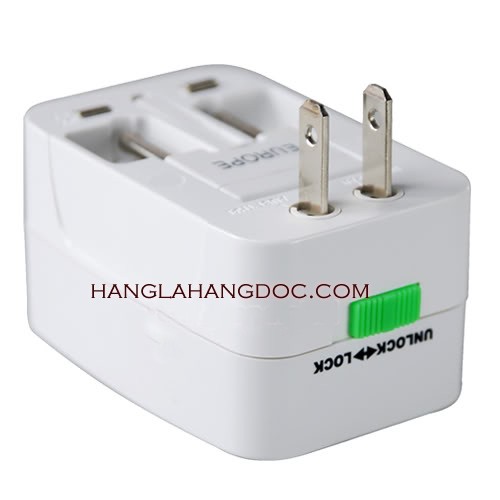 Dụng cụ chuyển đổi ổ cắm điện đa năng quốc tế version 1 (Universal travel adapter)