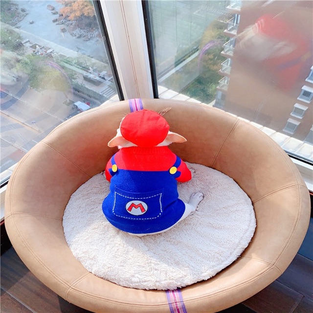 ÁO LEN MARIO CAO CẤP DÀNH CHO CHÓ MÈO