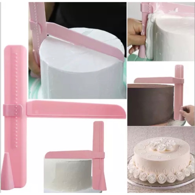 Dụng cụ chà láng bánh kem 2 mặt