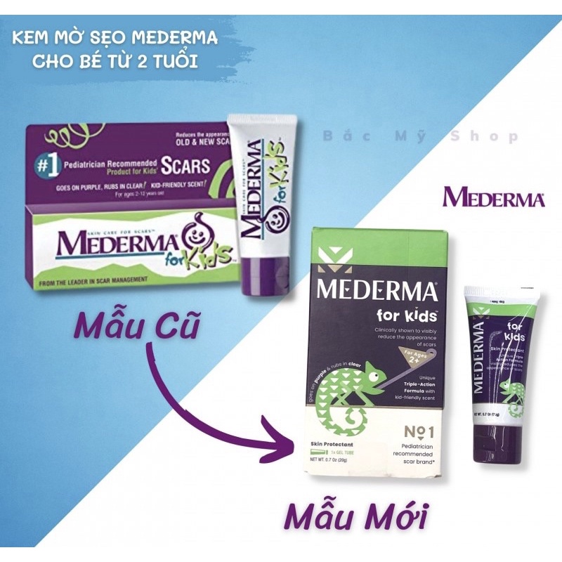 [HàngĐức]Gel Mờ Sẹo Cho Trẻ Em Mederma For Kids 20g