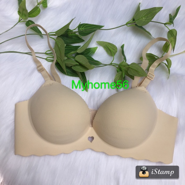 áo ngực su vân ngang ko gọng chất cực đẹp- su tim