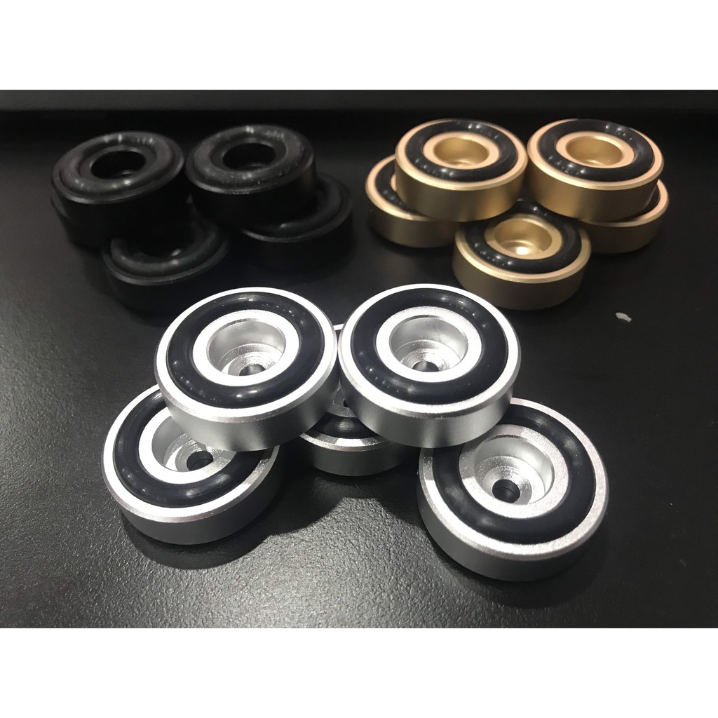 Chân kê đế loa, chân chống rung loa - Đế Âm ly - DIY - Nhôm CNC cao cấp-