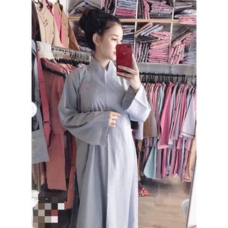 [ 40-75KG ] ÁO TRÀNG/ ÁO CHOÀNG NAM / NỮ - SET PHẬT TỬ ĐI LỄ CHÙA - ĐỒ LAM ĐI CHÙA