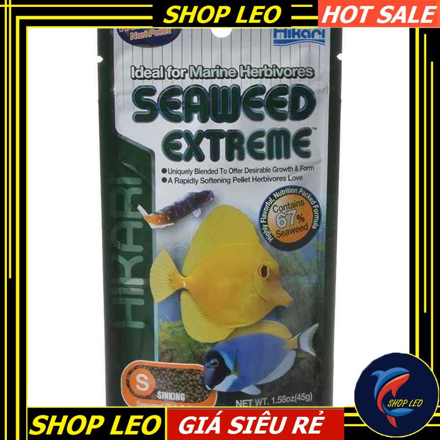 Thức ăn cho cá biển ăn tạp HIKARI SEAWEED EXTREME - Cám cá biển cao cấp - bể nước mặn