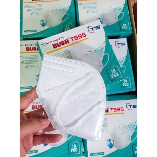 Khẩu trang kháng khuẩn 5 lớp Bush TS95 .