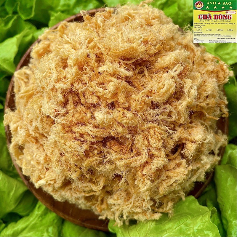 CHÀ BÔNG HEO XÙ HŨ 500G tặng 100G vị Nam Sài Gòn