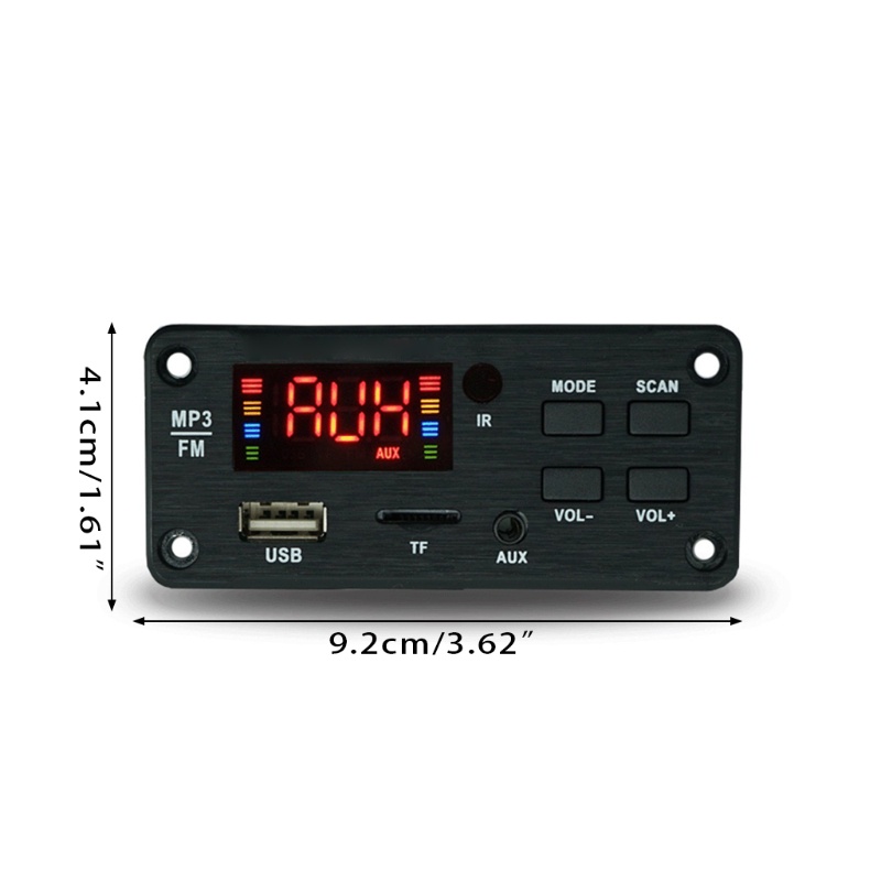 Bonjour MP3 WMA Decoder Board Wireless Bluetooth-compatible 5.0 USB TF Aux Audio Module
