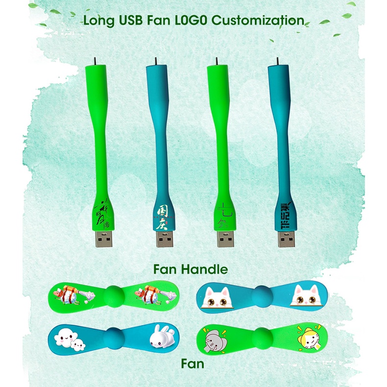 SHIP NHANH QUẠT USB 2 CÁNH CỰC MÁT NHIỀU MÀU