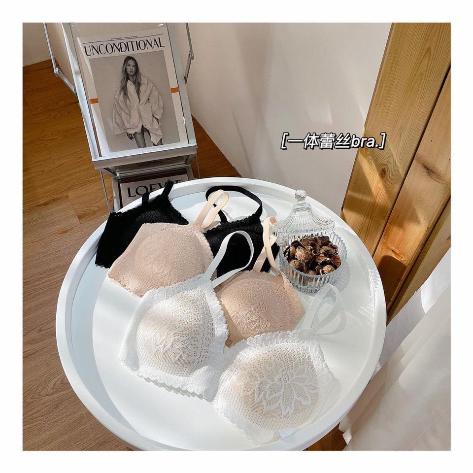 ◎Metwo Zero Áo ngực hai dây phối ren mỏng cỡ nhỏ