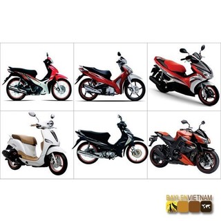 Viền vành xe máy phản quang