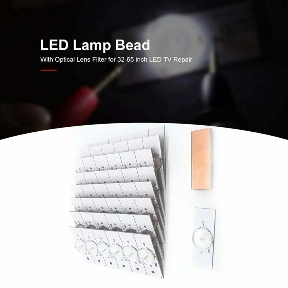 HARRIETT Set 100 Dây Đèn Led 2M Có Đèn Nền 32-65 Led Dùng Để Trang Trí Nội Thất / Tivi