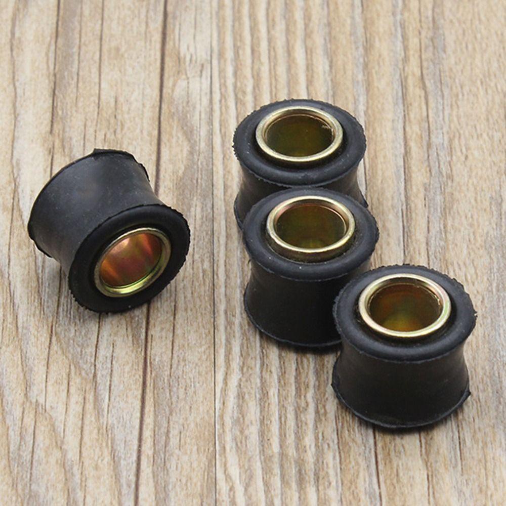 2 Vòng Cao Su Đen 10mm 12mm Giảm Xóc Cho Xe Máy / Scooter