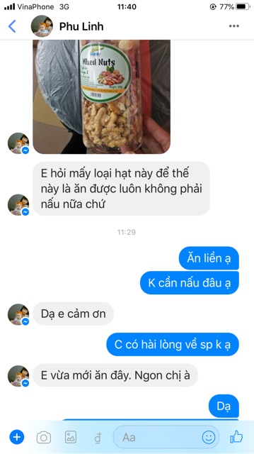 500G MIX 4 HẠT DINH DƯỠNG ĐÃ TÁCH VỎ, SẤY GIÒN, ĂN LIỀN( 2 LOẠI ÓC CHÓ, HẠNH NHÂN. MACCA) MÃ M1