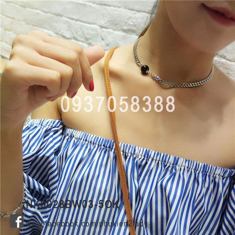 Choker dạng mắc xích NK0028BW03